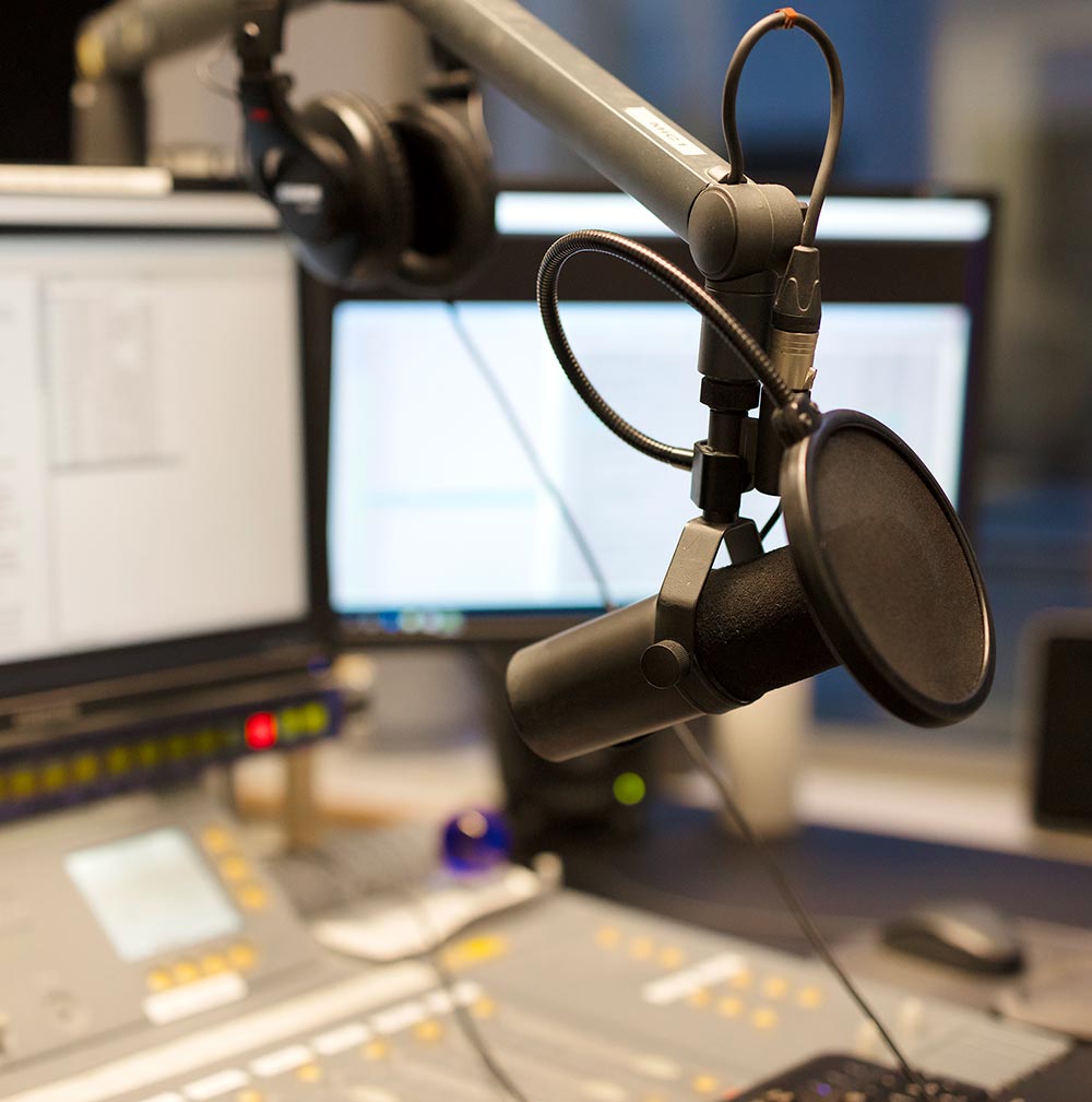 Audio production and voiceovers