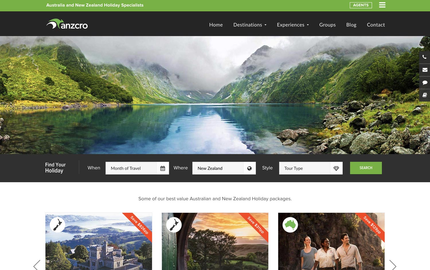 Anzcro website project